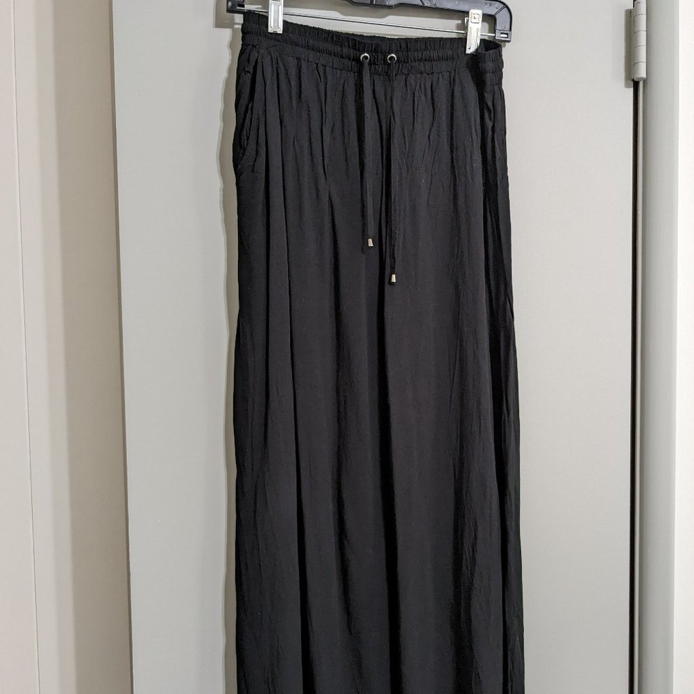 New Look Black Maxi Skirt with Pockets